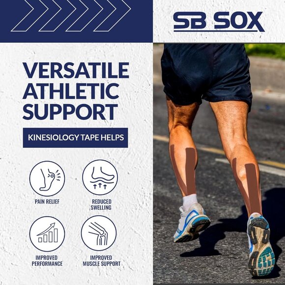 Athletic Tape for Muscles joints Waterproof, Stretchy, Gentle on Skin 16fT - Picture 4 of 4